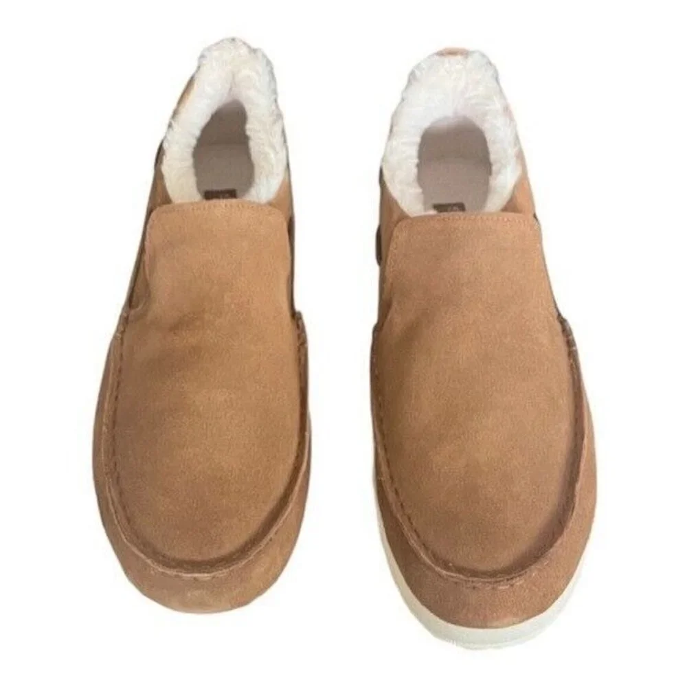 SPERRY Moc Sider Base Core Shoe Tan Suede Men’s Size 11.5 NEW